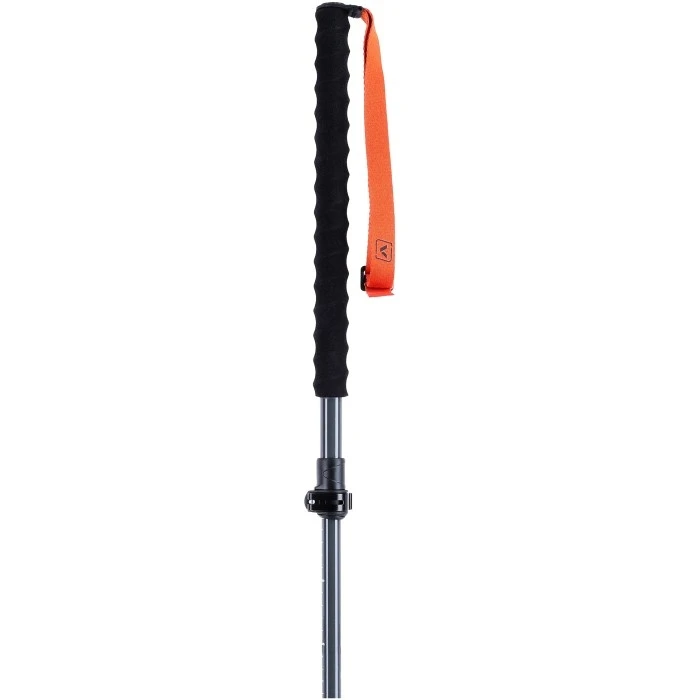 VIKING Kivi 2.0 Μονόζυγα Μπαστούνια Trekking Ρυθμιζόμενα 47–140 cm, Σετ 2, Γκρι/Μαύρο