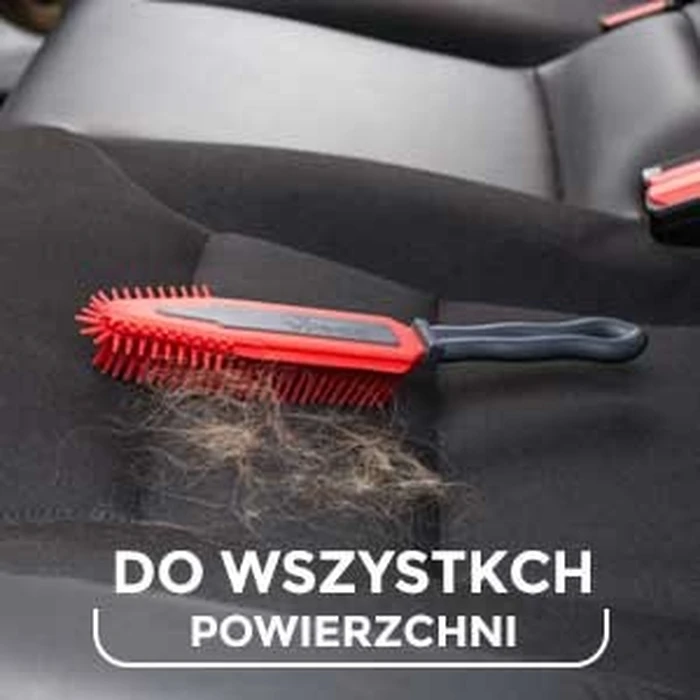 Vileda PET PRO Electrostatic Brush for Pet Hair (Red/Black)