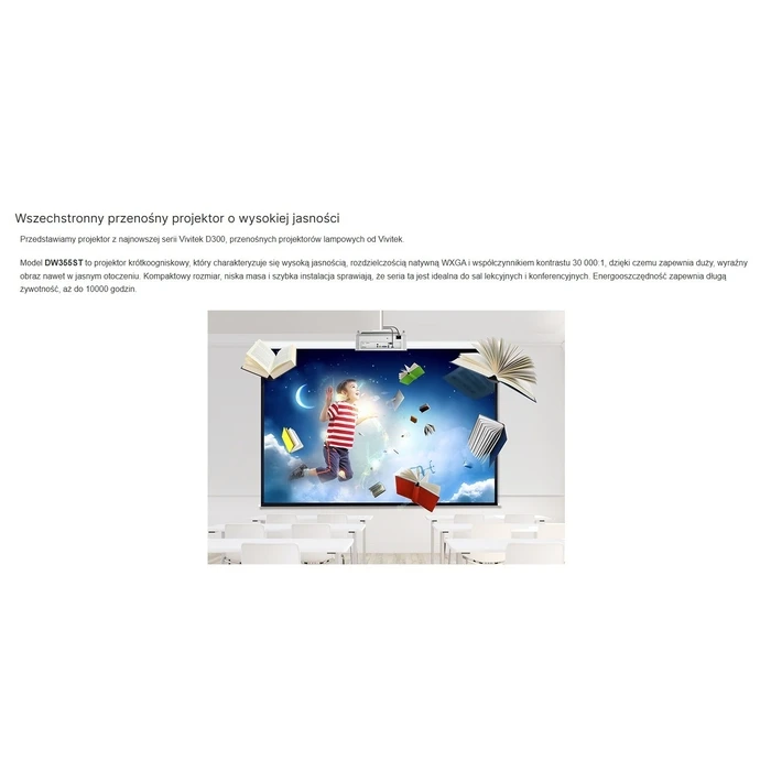 Vivitek DW355ST Short Throw Projector