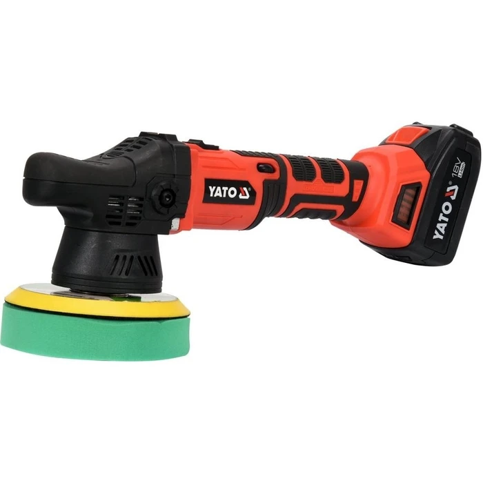 Yato YT-82920 Επαναφορτιζόμενο Dual Action γυαλιστικό αυτοκινήτου 150mm, 18V 3.0Ah