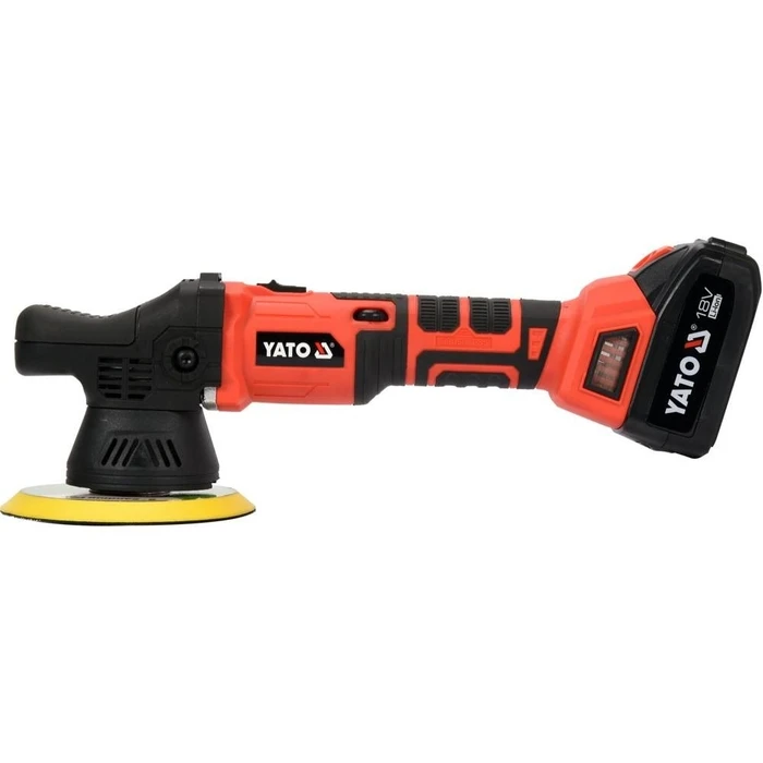 Yato YT-82920 Επαναφορτιζόμενο Dual Action γυαλιστικό αυτοκινήτου 150mm, 18V 3.0Ah
