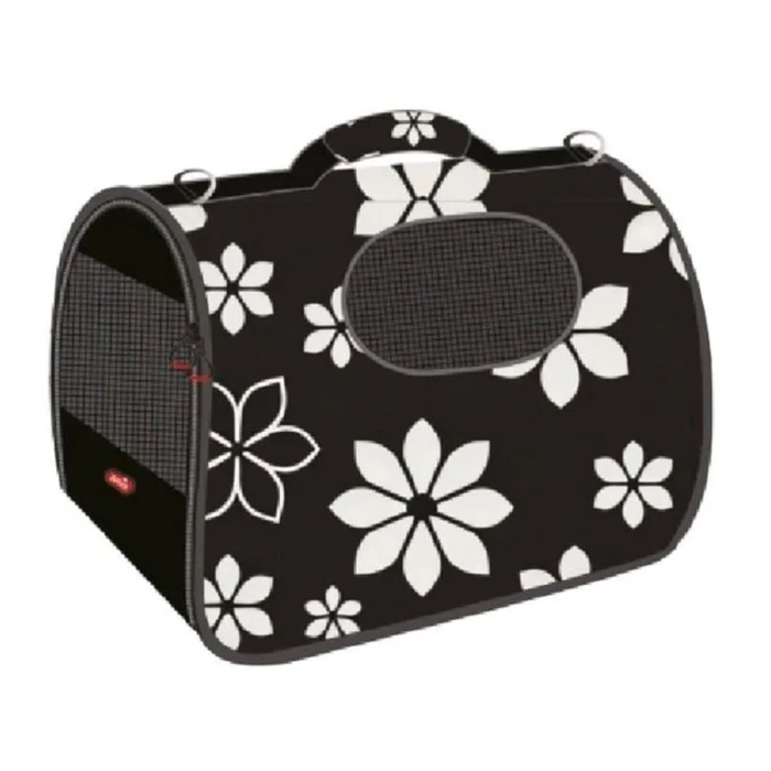 ZOLUX Nomad Flower M μεταφερόμενη τσάντα κατοικιδίου για γάτες και μικρά σκυλιά