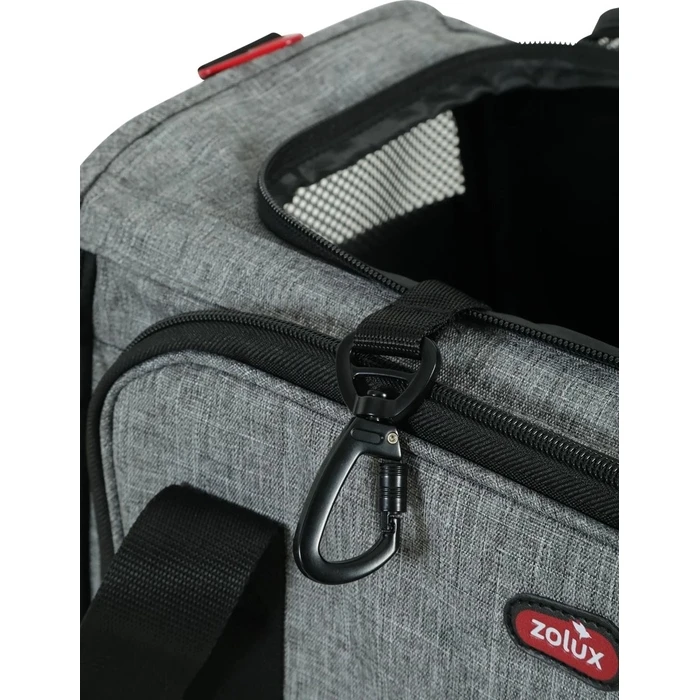 ZOLUX NOMAD M τσάντα μεταφοράς για σκύλο και γάτα με έξτρα χώρο, 44×28×28 cm
