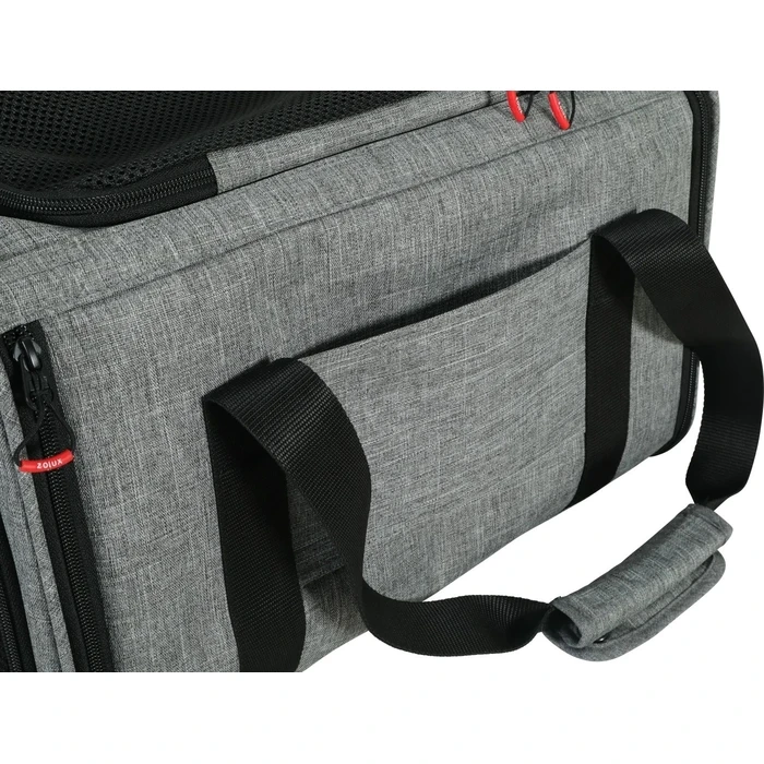 ZOLUX NOMAD M τσάντα μεταφοράς για σκύλο και γάτα με έξτρα χώρο, 44×28×28 cm