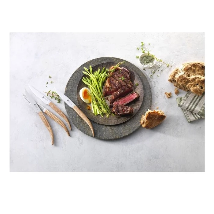 ZWILLING J.A. Henckels Σετ Μαχαιριών Steak 4τεμ. (Λαβή Ξύλινη, Λεπίδα 11 cm)
