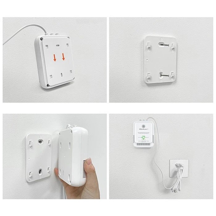 Qoltec 52576 Carbon Monoxide (CO) Detector Alarm 85 dB with LED