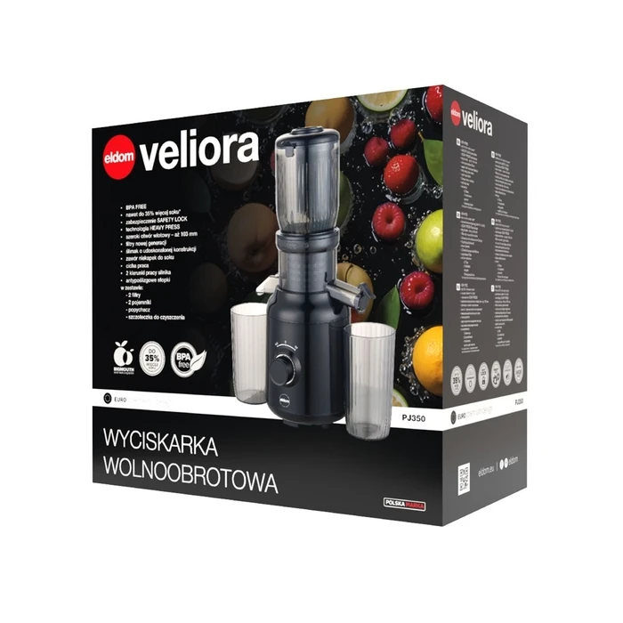 Eldom PJ350 Slow Juicer 250W