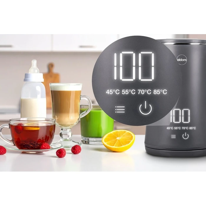 ELDOM C515S Electric Kettle 1.8 L Grey 2000W
