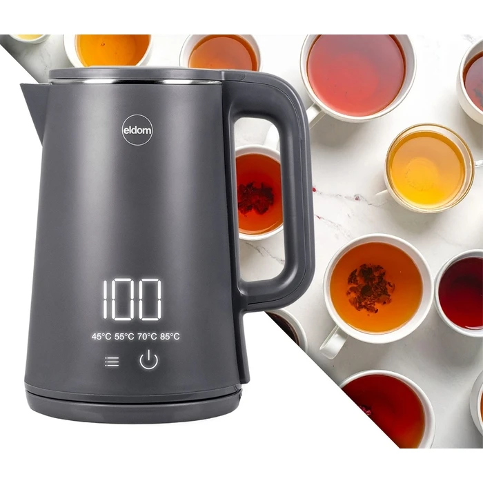ELDOM C515S Electric Kettle 1.8 L Grey 2000W