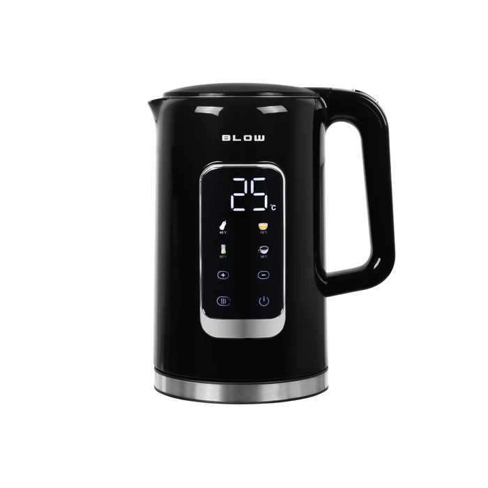 Ηλεκτρικός βραστήρας Blow BK-17PBT 2500W με οθόνη και Wi‑Fi (TUYA), 1.7 L, Μαύρος