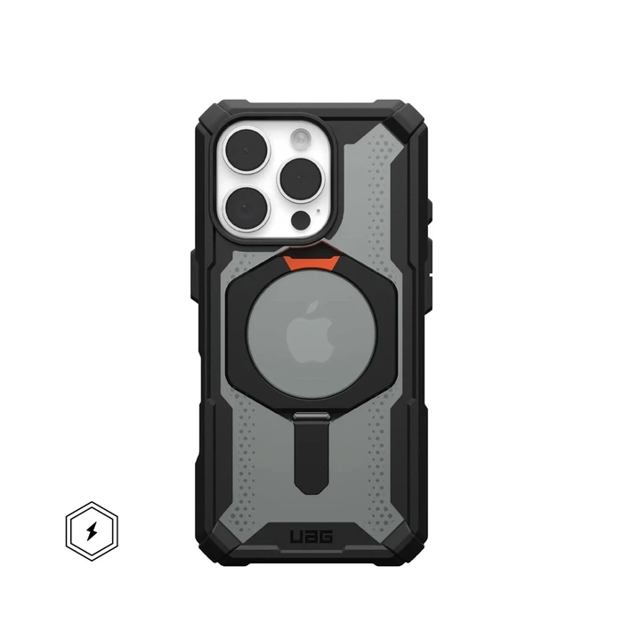 Urban Armor Gear Plasma XTE mobile phone case 16 cm (6.3") Cover Black, Orange - UAG AW82-09H (MagSafe compatible)