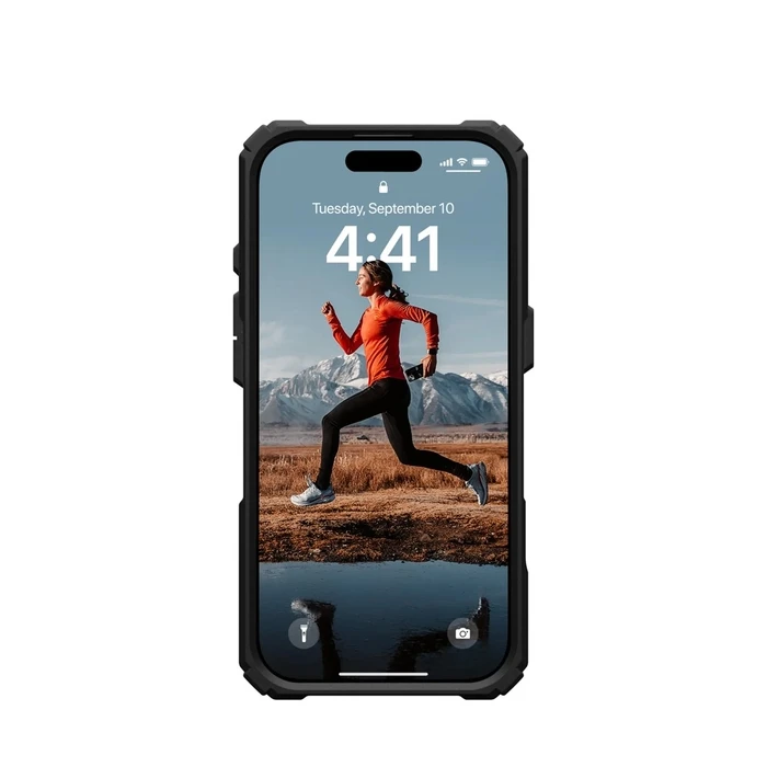 Urban Armor Gear Plasma XTE mobile phone case 16 cm (6.3") Cover Black, Orange - UAG AW82-09H (MagSafe compatible)