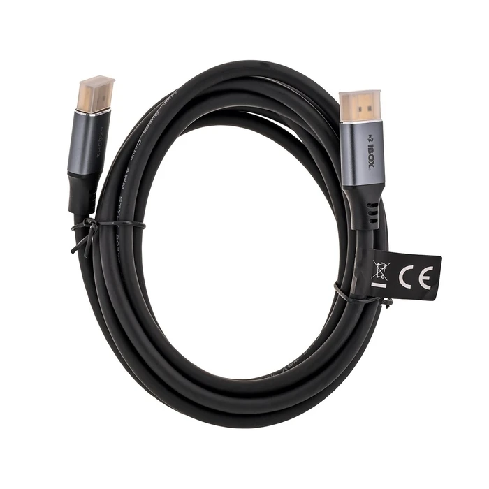 Καλώδιο DisplayPort iBox ITVDP013 3 μ. 4K 60Hz βύσμα χρυσό
