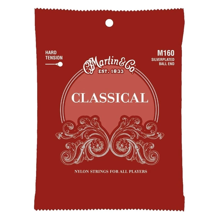 Martin M160 Classical Hard Tension Guitar Strings (6 pcs) 28-43