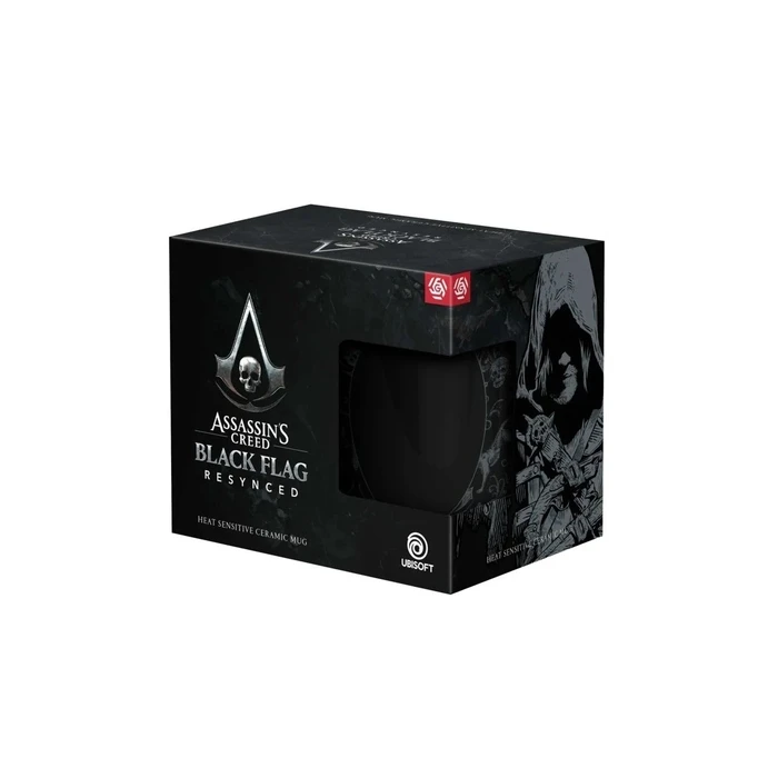 Κούπα Heat Reveal Good Loot Assassin's Creed Black Flag Resynced - Edward Kenway 480 ml Μαύρο