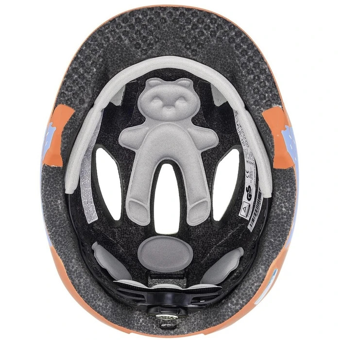 Παιδικό κράνος ποδηλασίας UVEX Oyo Style 50-54 Monster Papaya Ματ