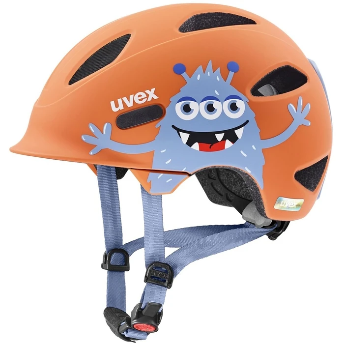Παιδικό κράνος ποδηλασίας UVEX Oyo Style 50-54 Monster Papaya Ματ