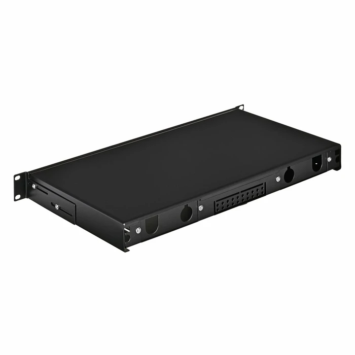 Πάνελ patch 1U 24 θυρών SC Duplex (Μαύρο, Μέταλλο) - A-LAN FOP-1U-24SCD-C