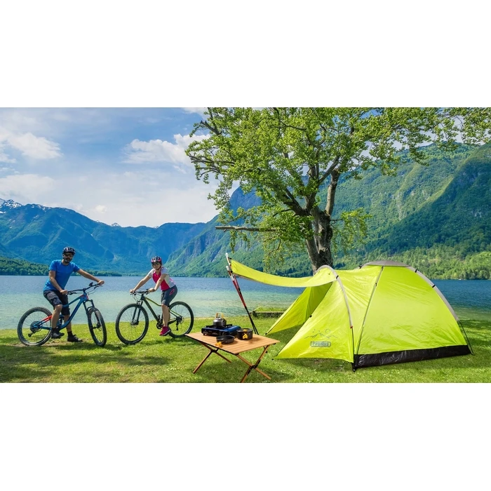 Σκηνή Camping Promis Alpenair Pro NT80 2x2m (3 ατόμων) με δίχτυ κουνουπιών