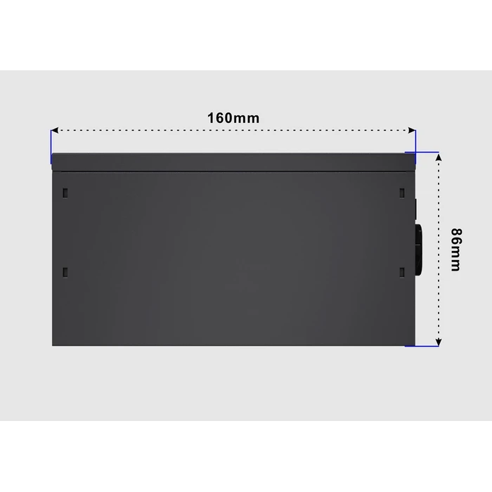 Τροφοδοτικό Gembird Fornax Power 750W 80+ Gold Modular Μαύρο