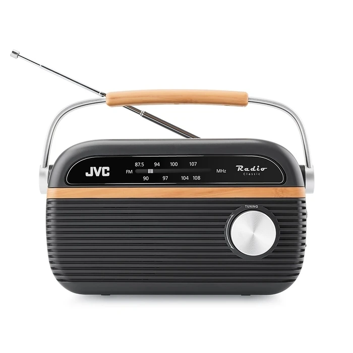 JVC RA-E215G Portable Radio - Grey