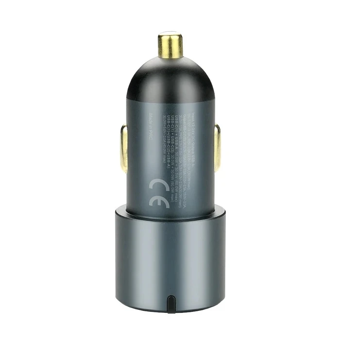 Φορτιστής Αυτοκινήτου everActive CC-40Q USB QC3.0 + 2x USB-C PD 60W