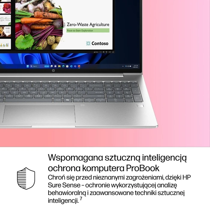 HP ProBook 4 G1i 16" Notebook – Intel Core Ultra 5 225U, 16GB DDR5, 512GB NVMe SSD, Windows 11 Pro, Pike Silver, 3-year warranty