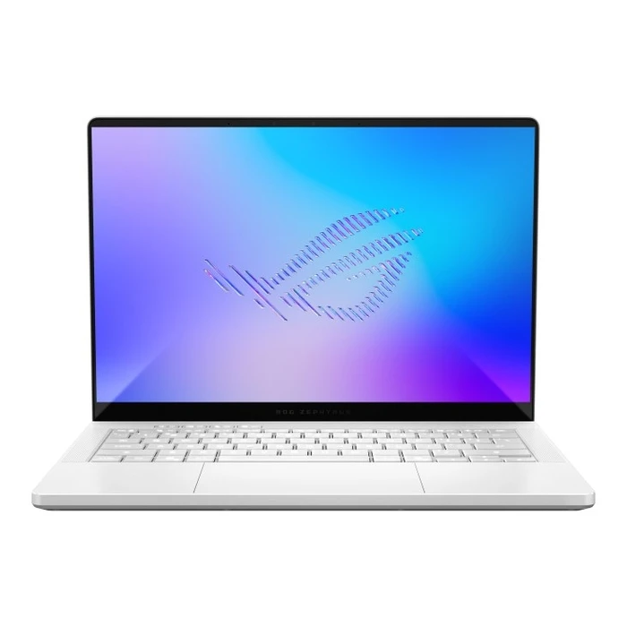 ASUS ROG Zephyrus G14 GU405AR-SY003W — 14" 3K OLED 120Hz Laptop, Intel Core Ultra 9 386H, 32GB LPDDR5x, 1TB NVMe SSD, NVIDIA GeForce RTX 5070 Ti, Wi‑Fi 7, Windows 11 Home (Platinum White)