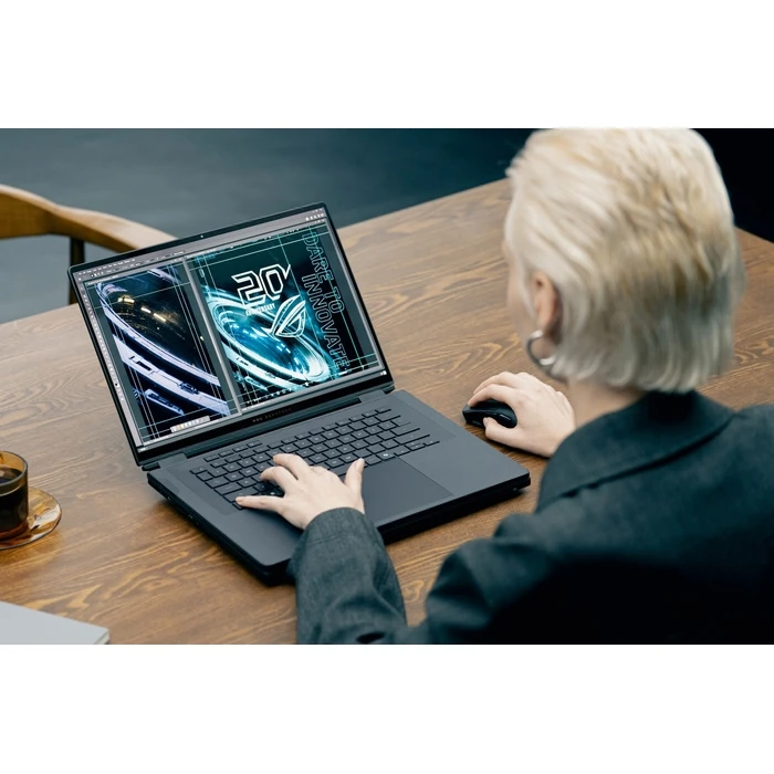ASUS ROG Zephyrus Duo 16 GX651AX-U9322X / Intel Core Ultra 9 386H / 2x16.0" 3K OLED Touch 120Hz / NVIDIA GeForce RTX 5090 24GB / 32GB LPDDR5X / 2TB PCIe 5.0 SSD / Windows 11 Pro / Stellar Grey