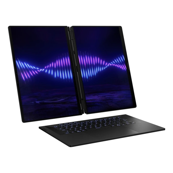 ASUS ROG Zephyrus Duo 16 GX651AX-U9322X / Intel Core Ultra 9 386H / 2x16.0" 3K OLED Touch 120Hz / NVIDIA GeForce RTX 5090 24GB / 32GB LPDDR5X / 2TB PCIe 5.0 SSD / Windows 11 Pro / Stellar Grey