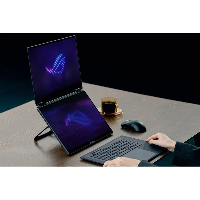 ASUS ROG Zephyrus Duo 16 GX651AX-U9322X / Intel Core Ultra 9 386H / 2x16.0" 3K OLED Touch 120Hz / NVIDIA GeForce RTX 5090 24GB / 32GB LPDDR5X / 2TB PCIe 5.0 SSD / Windows 11 Pro / Stellar Grey
