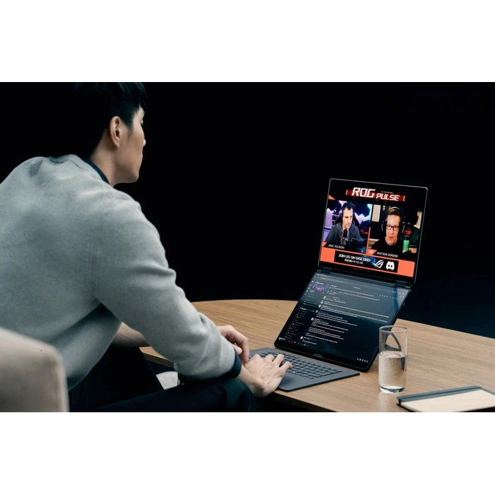 ASUS ROG Zephyrus Duo 16 GX651AX-U9322X / Intel Core Ultra 9 386H / 2x16.0" 3K OLED Touch 120Hz / NVIDIA GeForce RTX 5090 24GB / 32GB LPDDR5X / 2TB PCIe 5.0 SSD / Windows 11 Pro / Stellar Grey