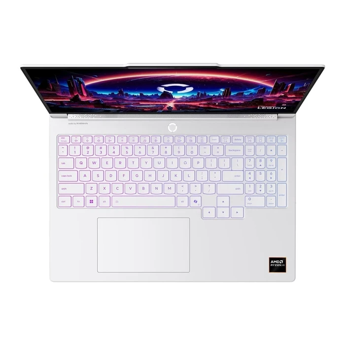 Lenovo Legion 7 16AGP11 - Φορητός υπολογιστής 16'' WQXGA OLED, AMD Ryzen AI 7 450, RTX 5060, 32GB, 1TB, Glacier White