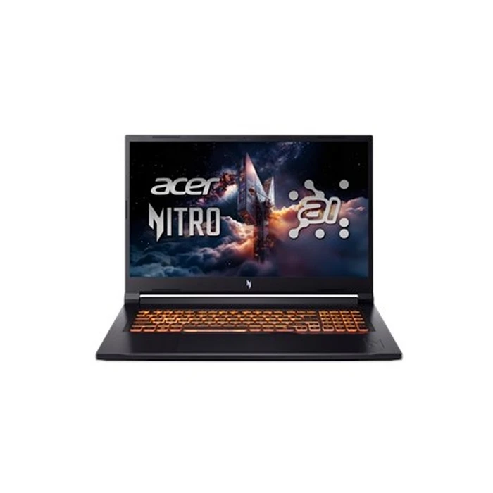 Acer Nitro V 17 AI ANV17-41-R27Z (NH.QYUEL.001) - 17,3'' QHD Gaming Laptop, AMD Ryzen 7 260, 32GB RAM, 1TB SSD, NVIDIA GeForce RTX 5060 8GB, Windows 11 Home