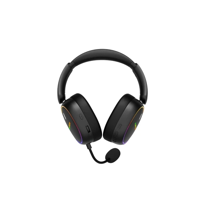 HATOR Phoenix 2 Ασύρματο Over Ear Gaming Headset Bluetooth / USB Μαύρο