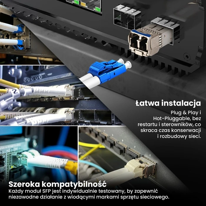 Extralink SFP+ 10G 1310nm SM LC 2km - Σετ 2 τεμαχίων