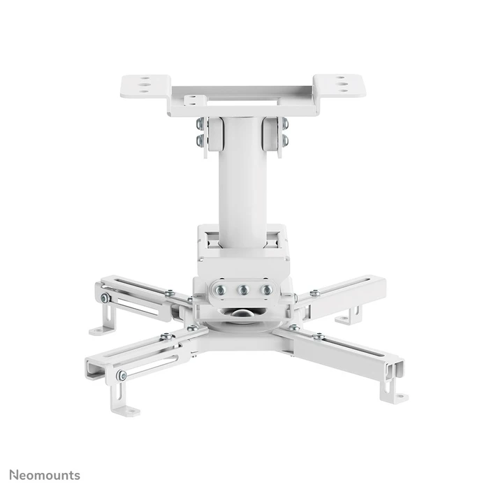 Neomounts Βάση Οροφής για Προβολέα CL25-530WH1 - Λευκή - Ύψος 25,5 cm - Full Motion - Εύκολη Εγκατάσταση