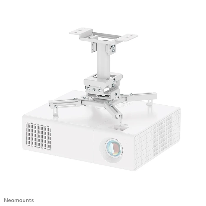 Neomounts Βάση Οροφής για Προβολέα CL25-530WH1 - Λευκή - Ύψος 25,5 cm - Full Motion - Εύκολη Εγκατάσταση