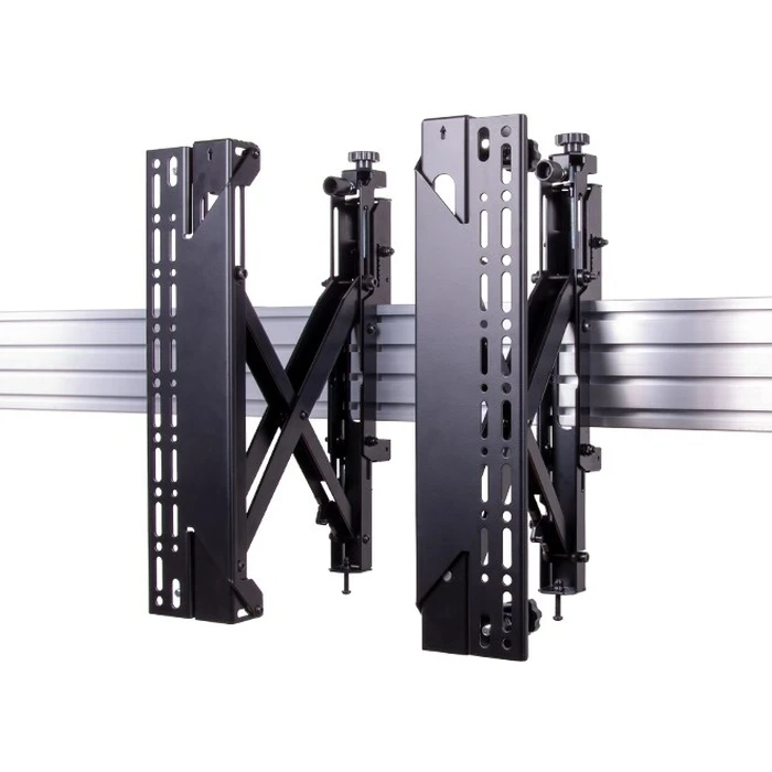 B-Tech SYSTEM X BT8390 VESA400 Pop-Out Flat Screen Interface Arms with Micro-Adjustment (Pair) - 50 kg