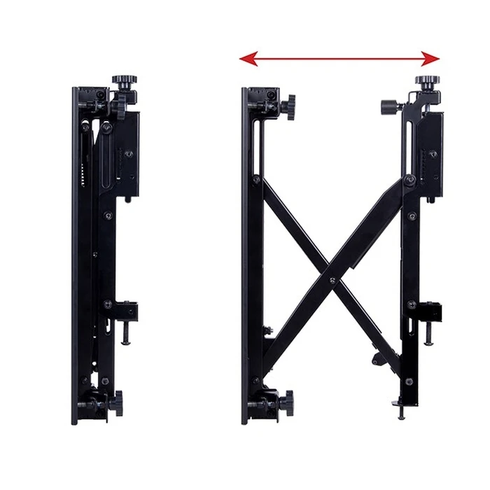 B-Tech SYSTEM X BT8390 VESA400 Pop-Out Flat Screen Interface Arms with Micro-Adjustment (Pair) - 50 kg