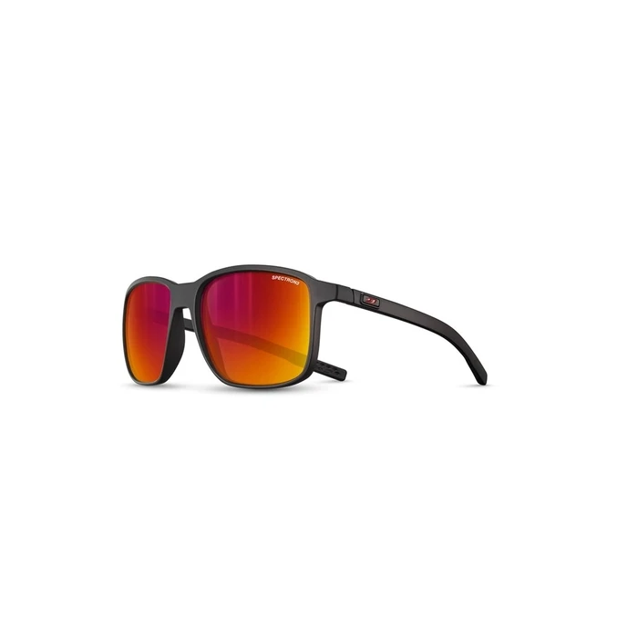 Julbo Creek Spectron 3CF Sunglasses (Black Frame / Orange Mirror) - M
