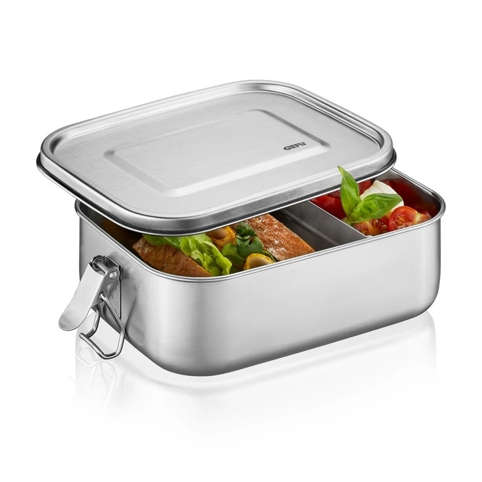 Gefu Δοχείο Φαγητού Inox Ασημί με Χωρίσματα 1lt 12734