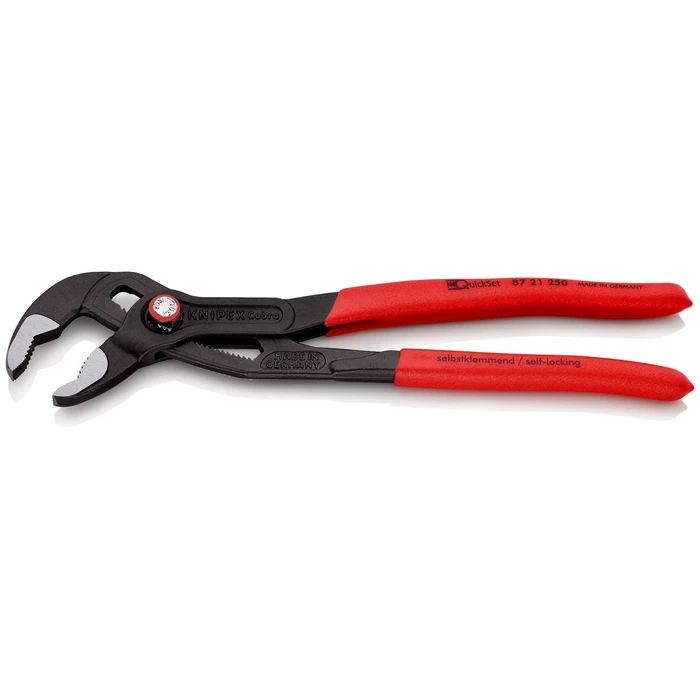 Knipex Cobra QuickSet Γκαζοτανάλια 2" 250mm (87 21 250)