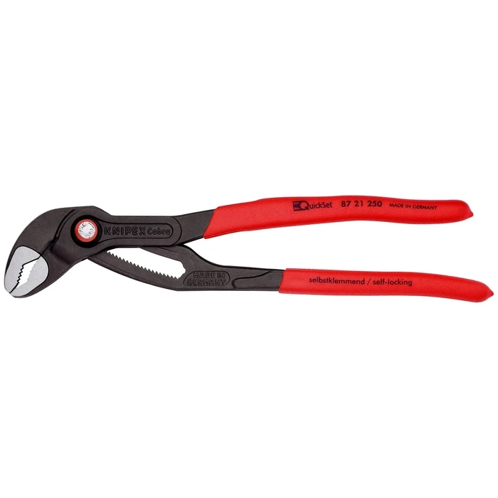 Knipex Cobra QuickSet Γκαζοτανάλια 2" 250mm (87 21 250)