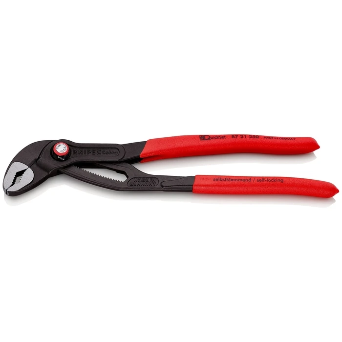 Knipex Cobra QuickSet Γκαζοτανάλια 2" 250mm (87 21 250)