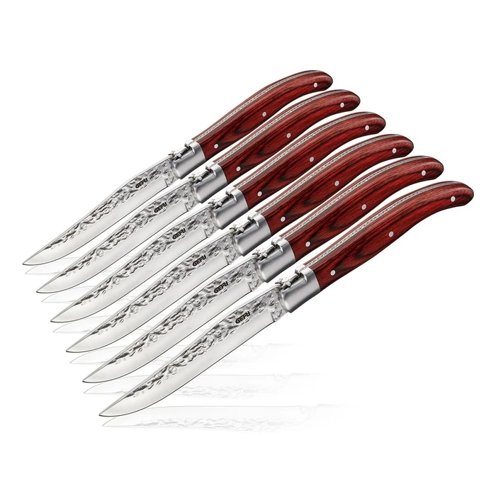 Gefu Rancho Set of 6 Steak Knives Stainless Steel - Model G-13951