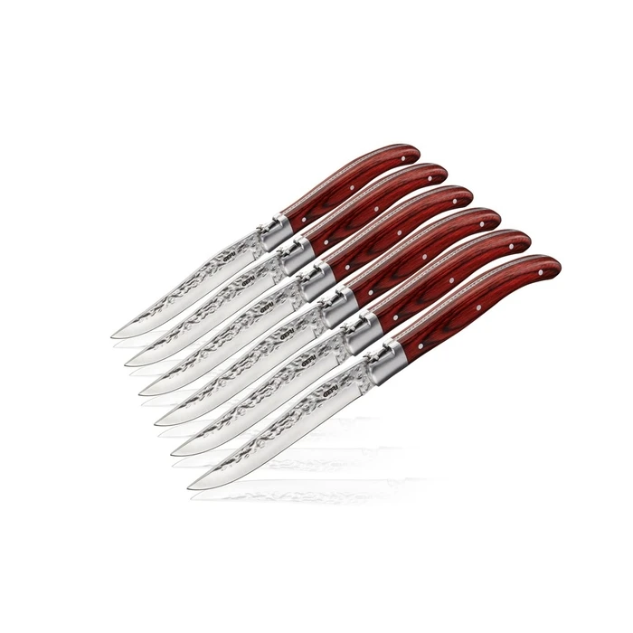 Gefu Rancho Set of 6 Steak Knives Stainless Steel - Model G-13951