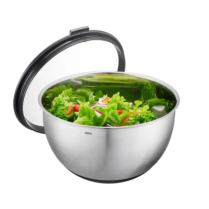 Gefu Ανοξείδωτο Μπολ Ανάμειξης 4,5 L, Ø27 εκ., Υψος 15 εκ.