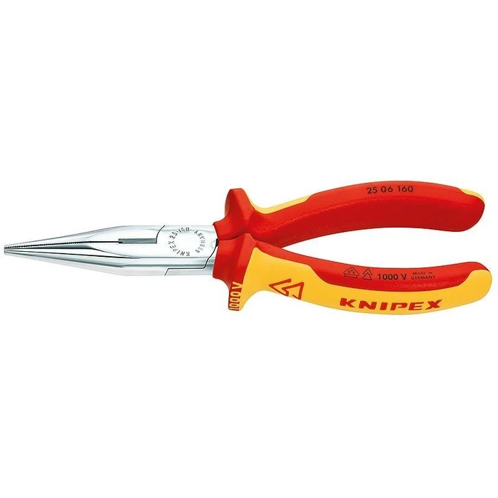 Knipex Μυτοτσίμπιδο Ίσιο Ηλεκτρολόγου Μήκους 160mm 25 06 160