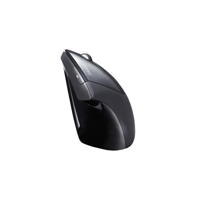 Perixx Perimice-713 Ergo Wireless Vertical Right-Hand Optical Mouse - 2000 DPI - Black